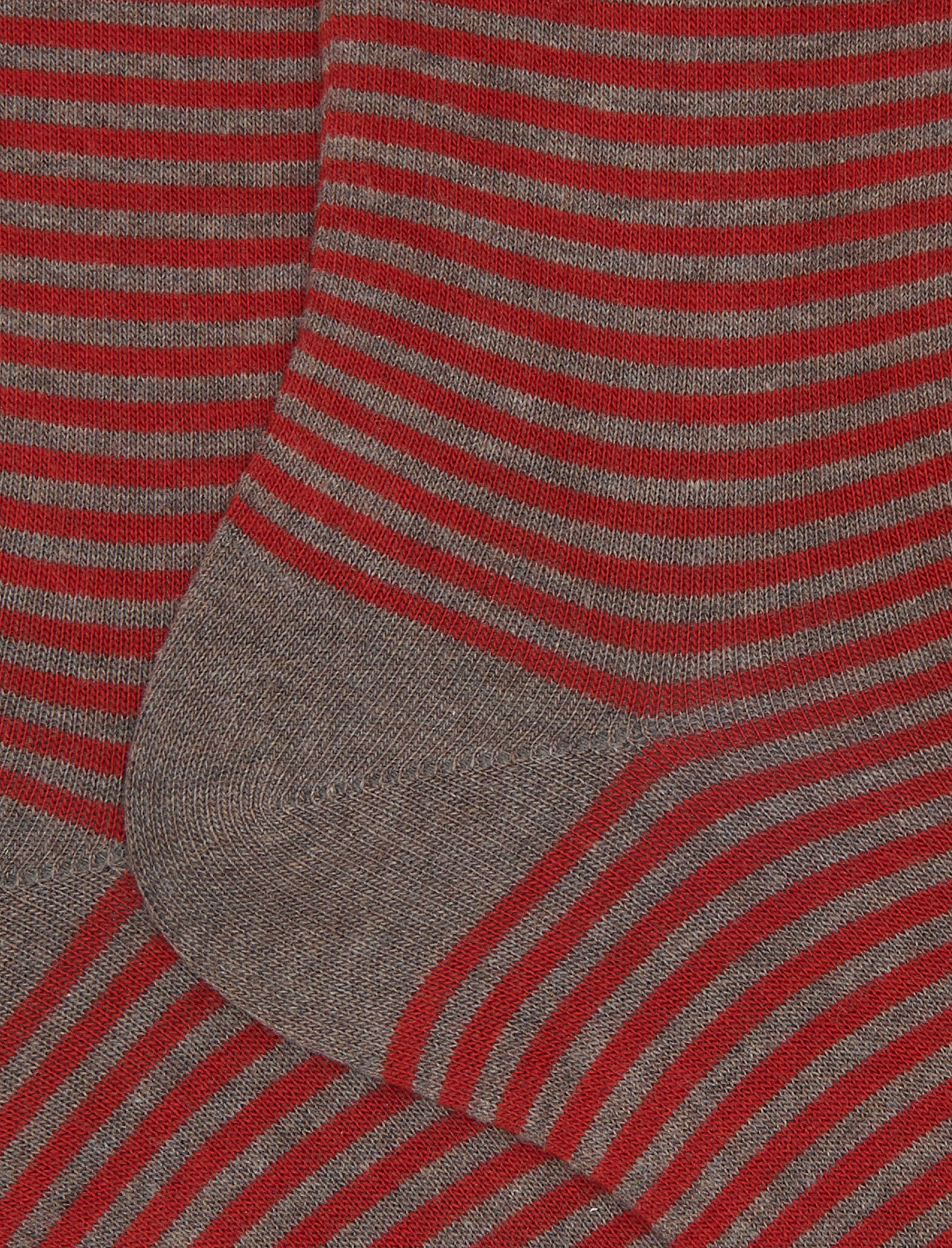 Calze corte uomo cotone beige righe windsor