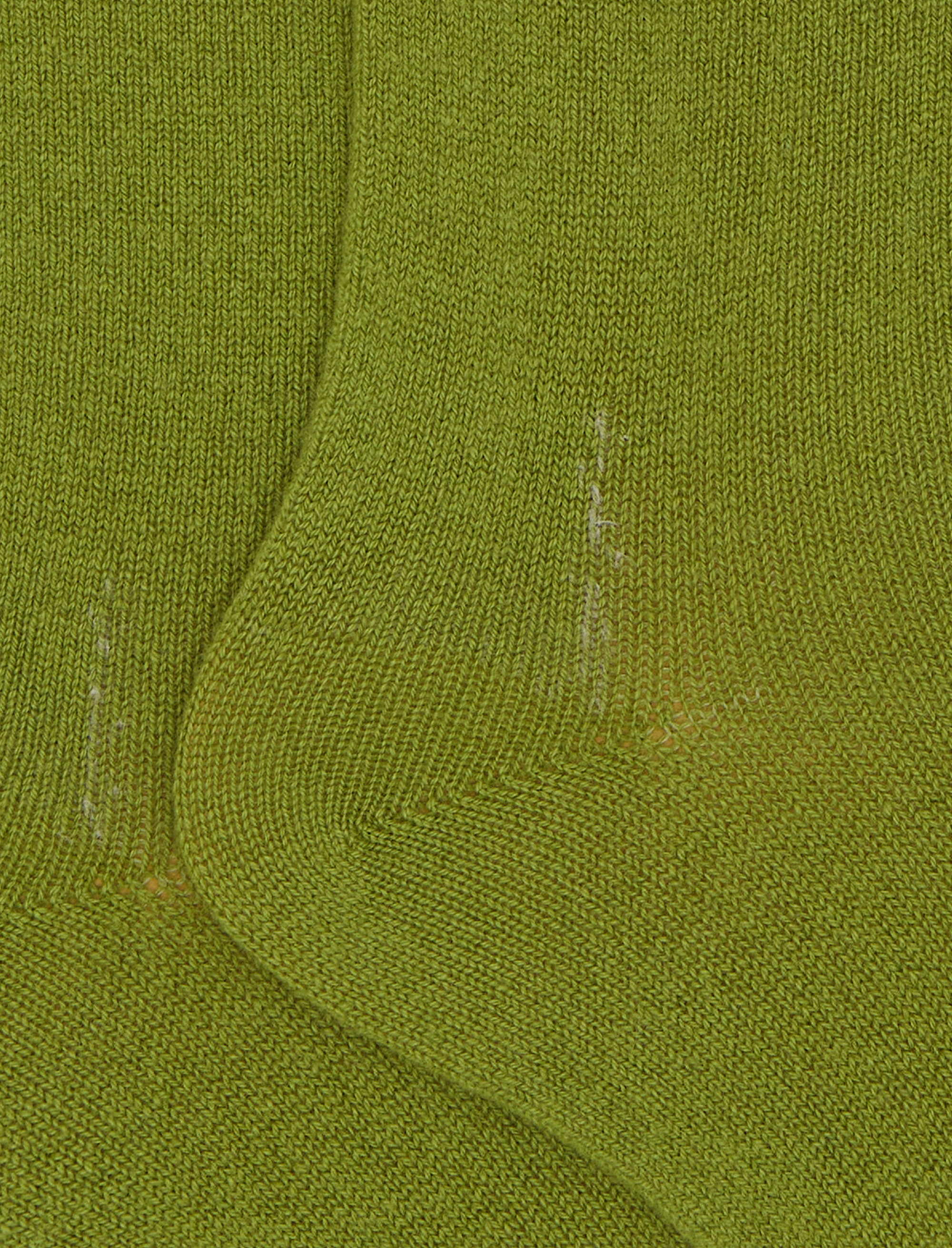 Calze lunghe uomo cashmere verde tinta unita