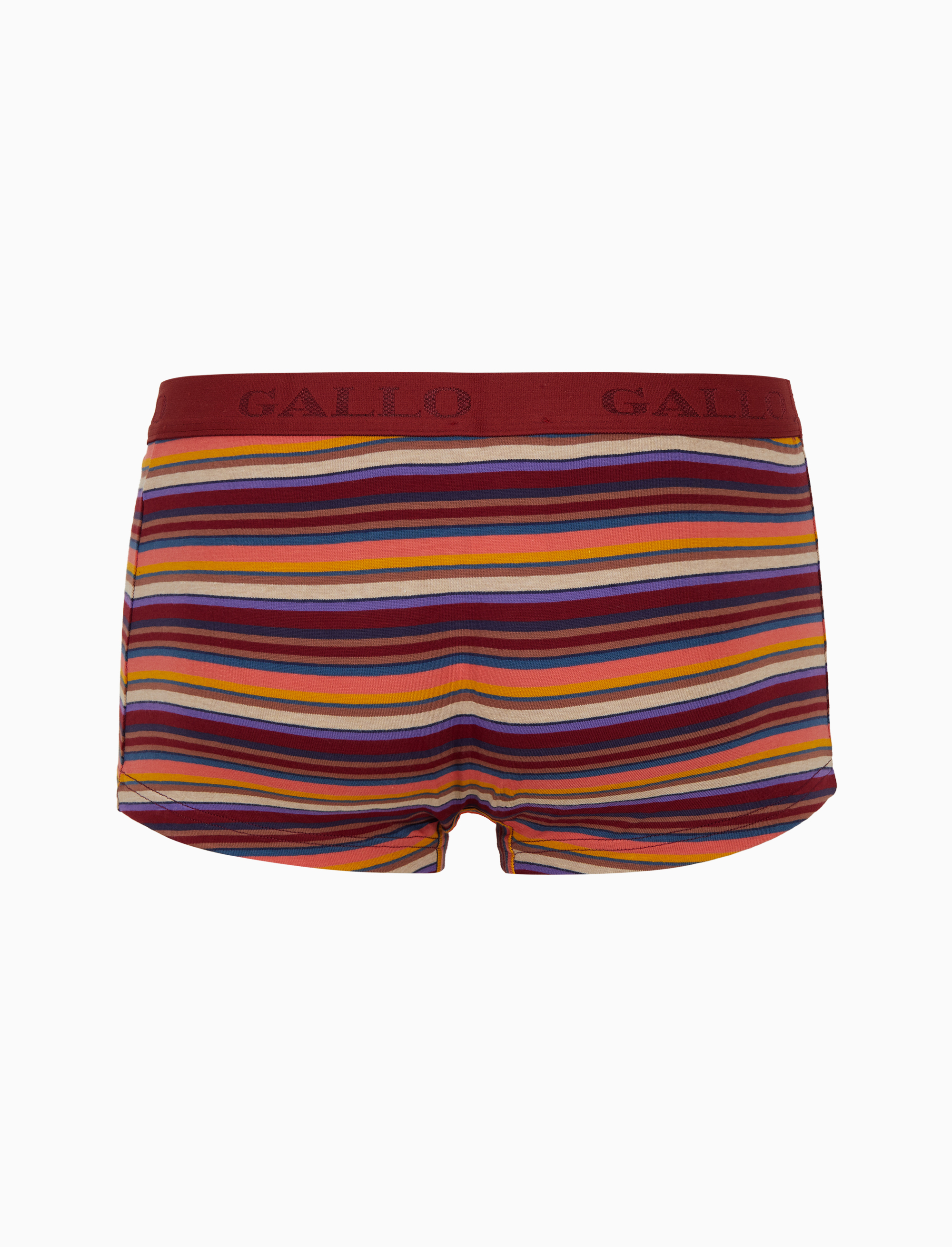 Boxer intimo uomo cotone bord&ograve; righe multicolor