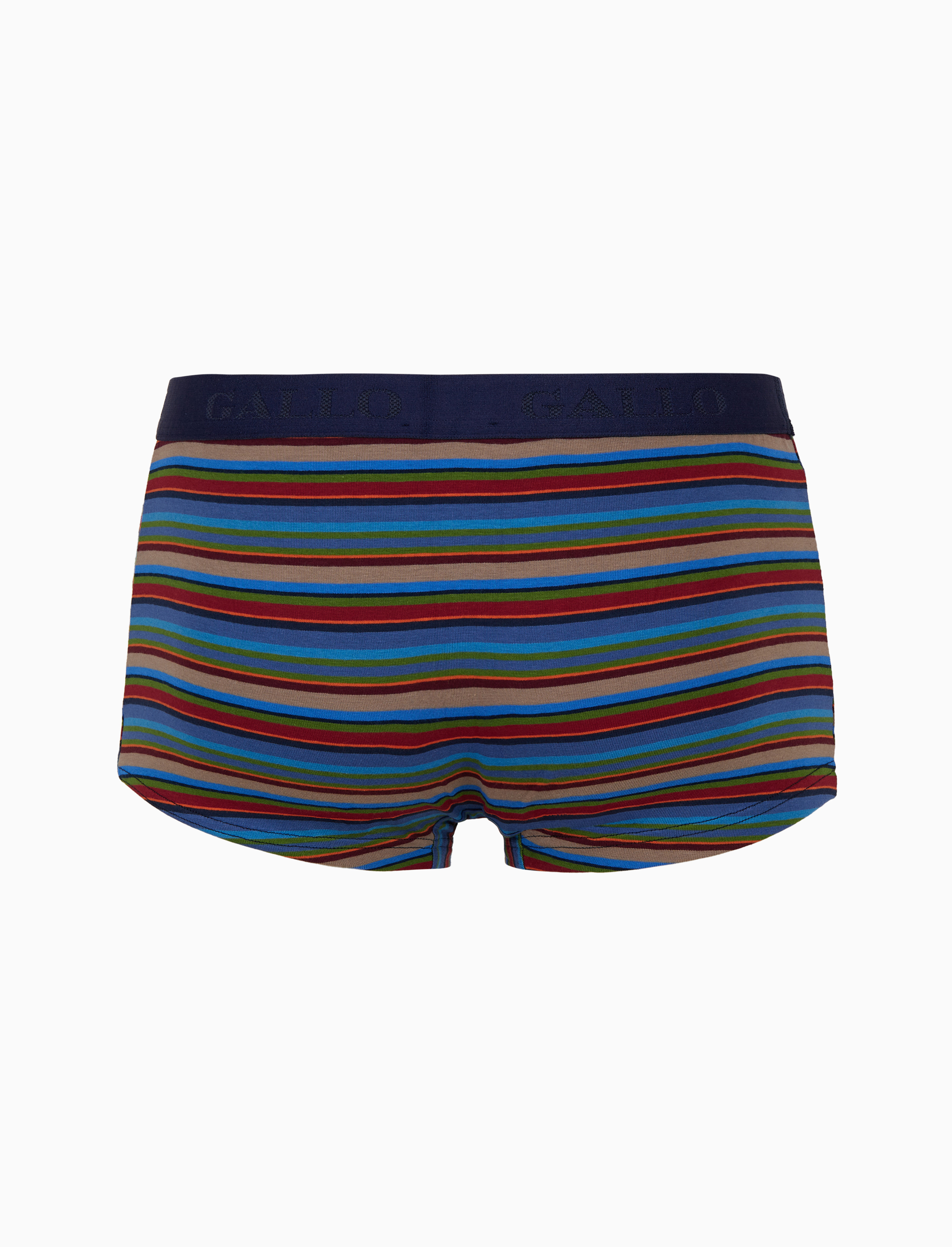 Boxer intimo uomo cotone blu righe multicolor