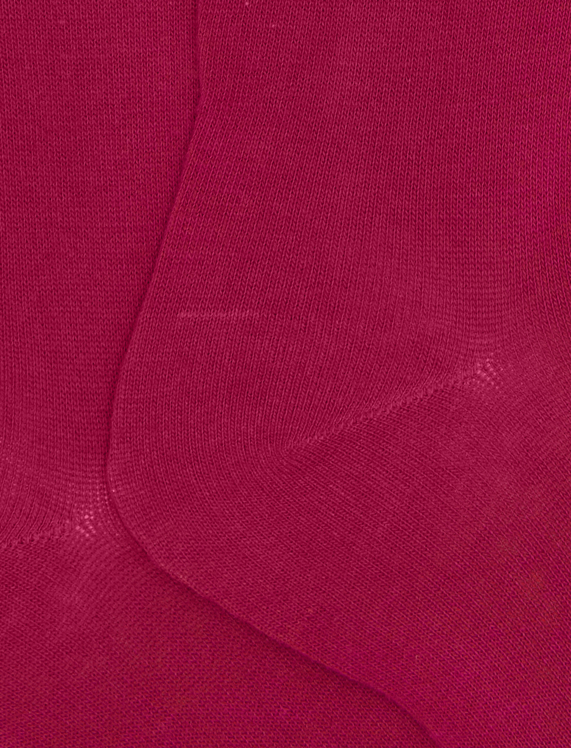 Calze lunghe donna cotone fucsia tinta unita