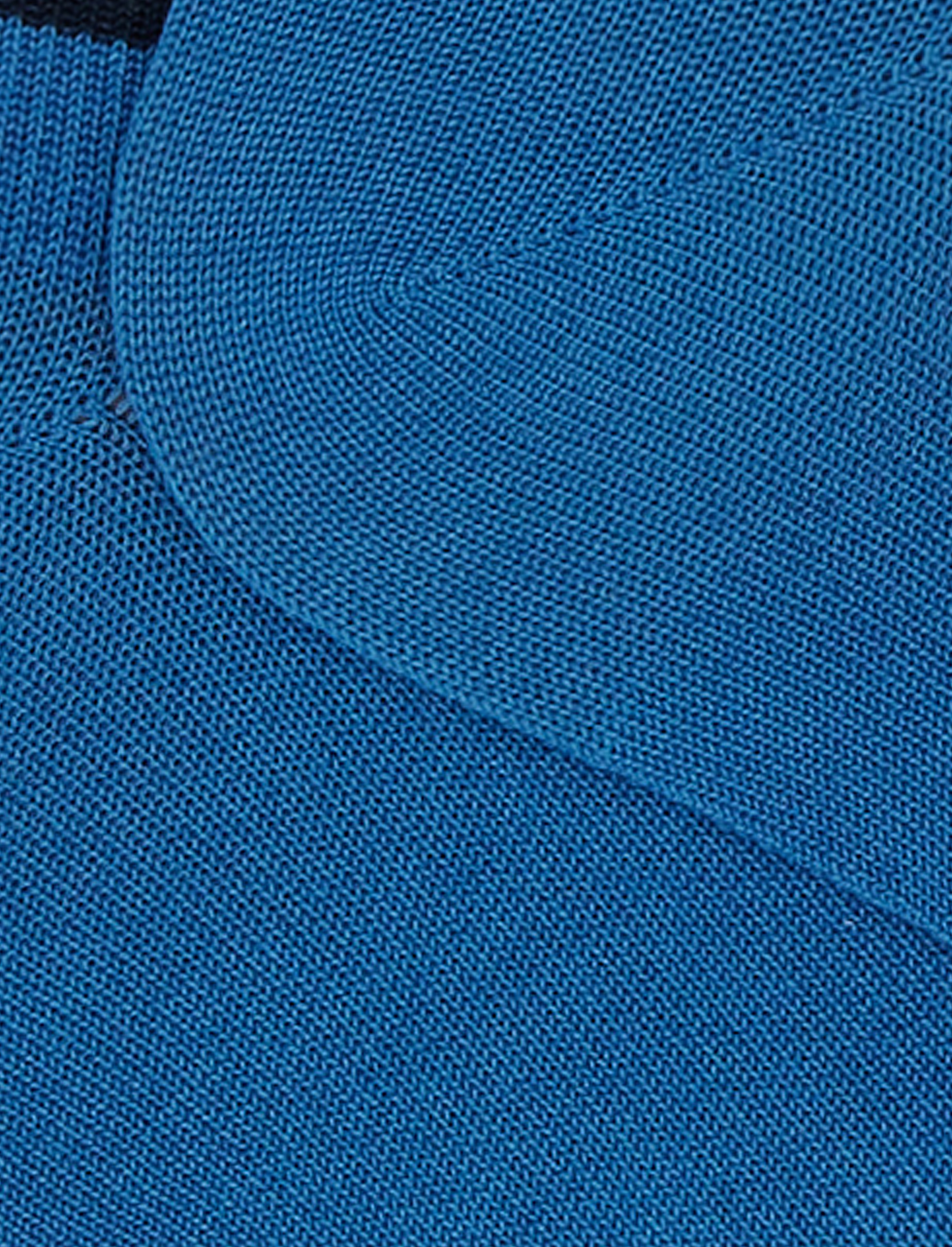 Sneakers uomo cotone tinta unita azzurro