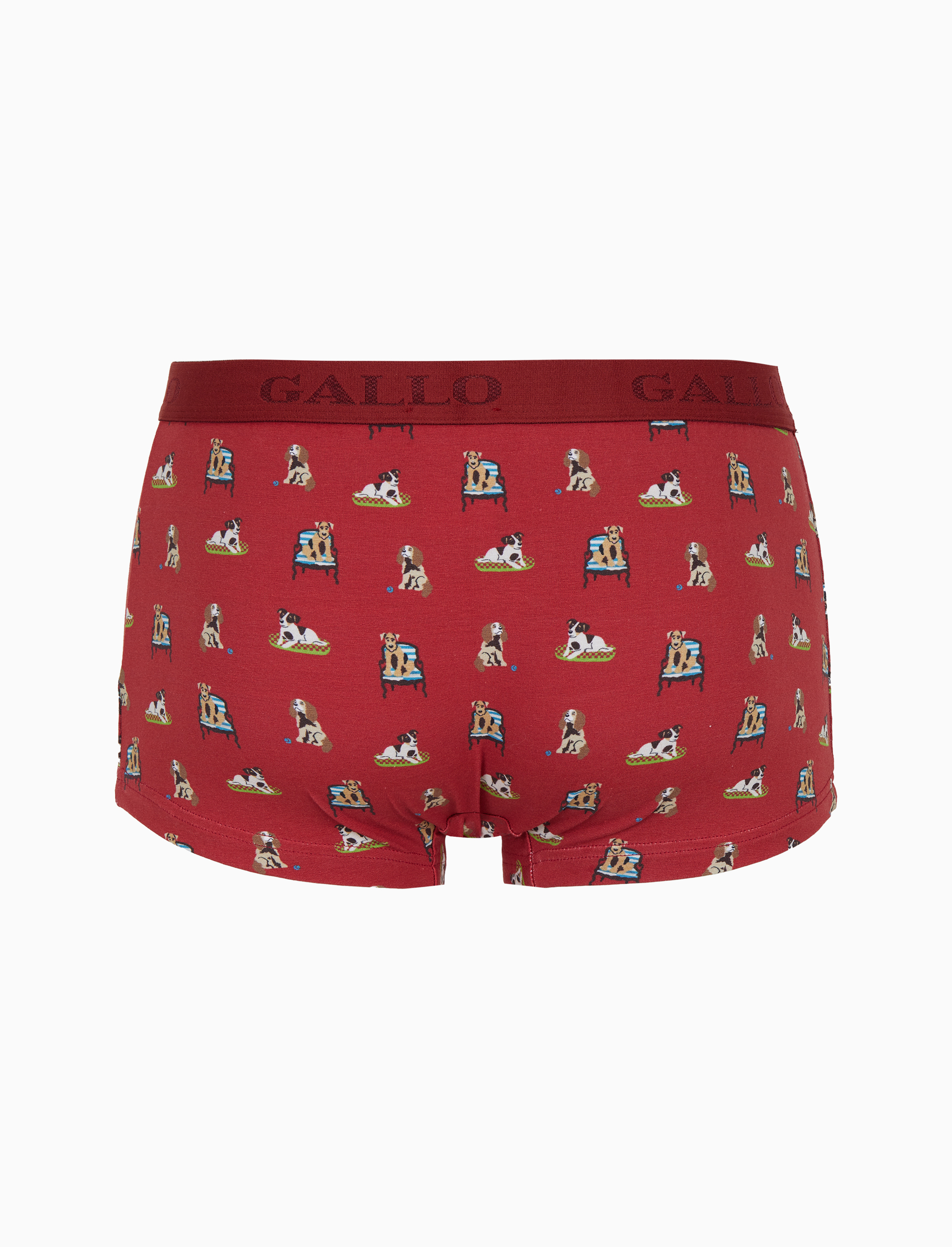 Boxer intimo uomo cotone bord&ograve; fantasia cani