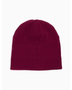 Berretto reversibile unisex pile bord&ograve; righe multicolor