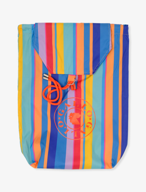 Zainetto superlight unisex poliestere egeo righe multicolor - Multicolor | Gallo 1927 - Official Online Shop