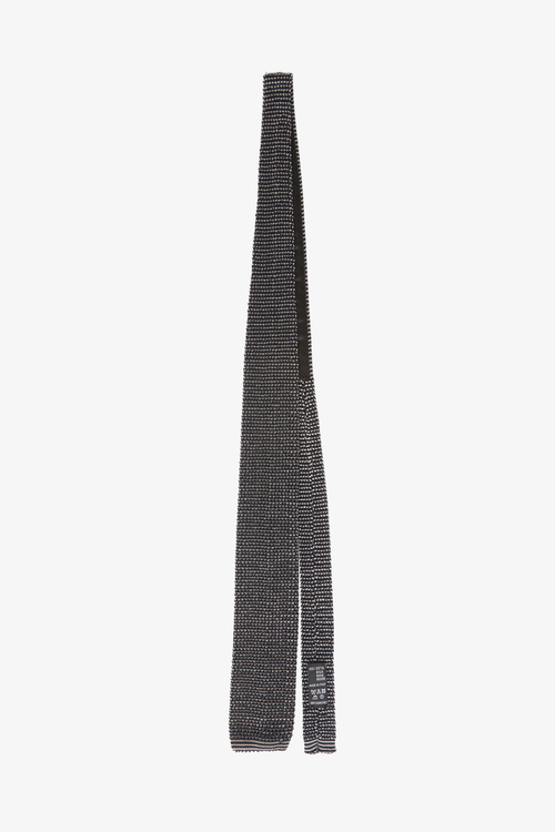 Men's blue/cream silk tie with iridescent motif - Man | Gallo 1927 - Official Online Shop