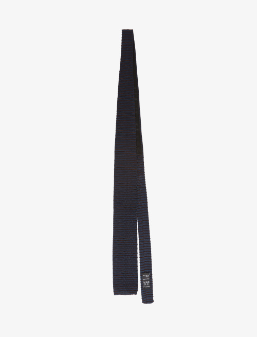 Men's royal silk tie with stripes - Man | Gallo 1927 - Official Online Shop