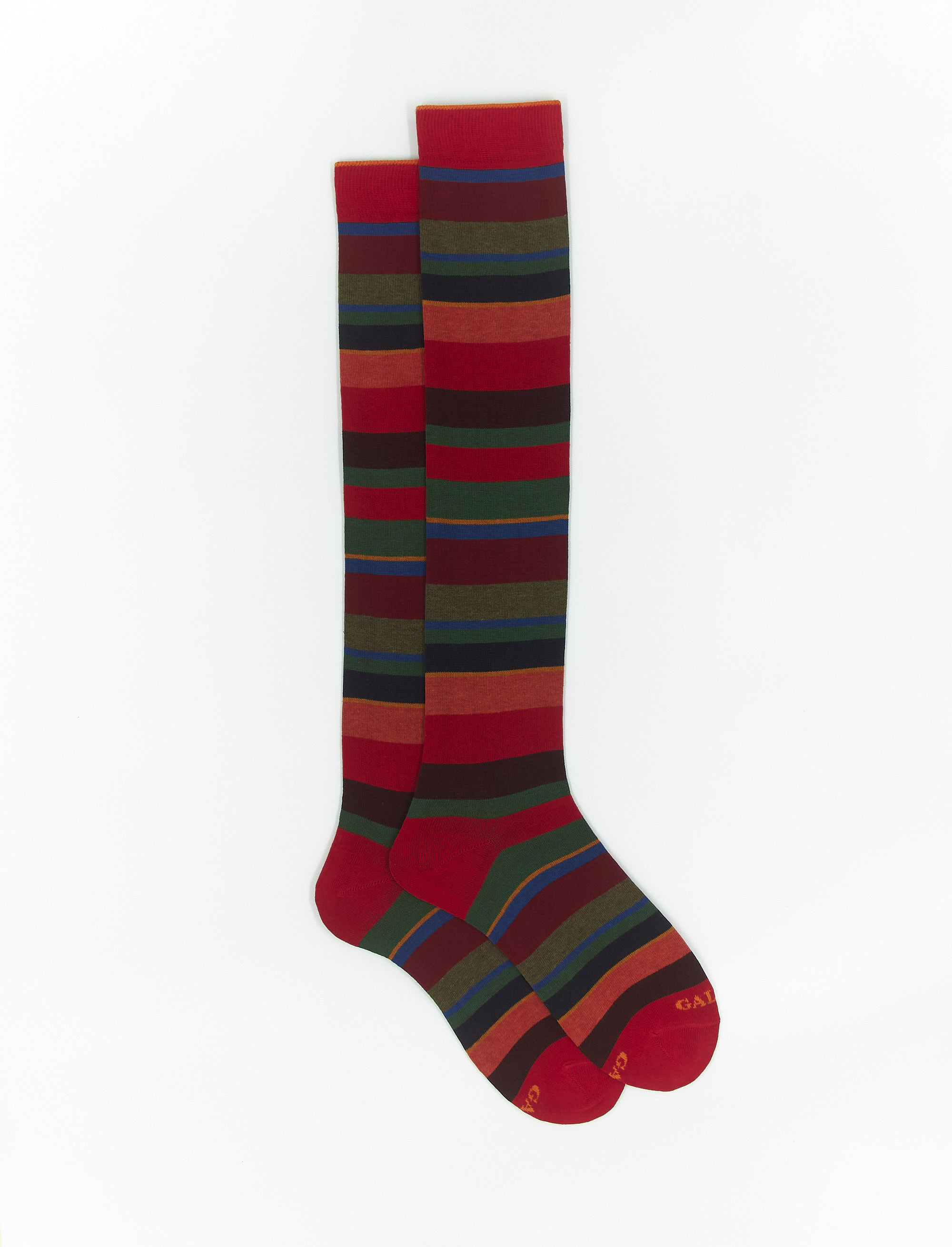 Women's striped socks in color | Multicolor socks | Gallo 1927