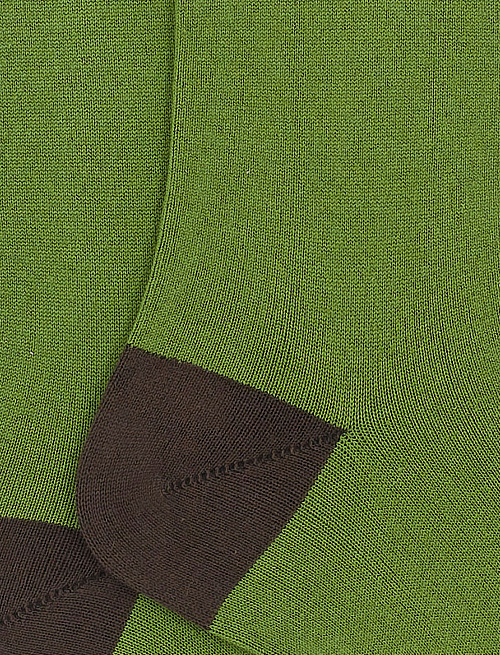 Calze corte uomo cotone e cashmere sabbia tinta unita e contrasti - Uomo | Gallo 1927 - Official Online Shop