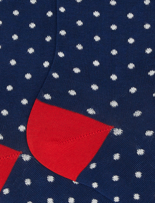 Calze corte uomo cotone leggero royal fantasia pois - Love Dogs | Gallo 1927 - Official Online Shop