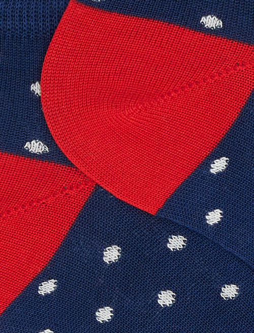 Calze fantasmini uomo cotone leggero royal fantasia pois - Love Dogs | Gallo 1927 - Official Online Shop