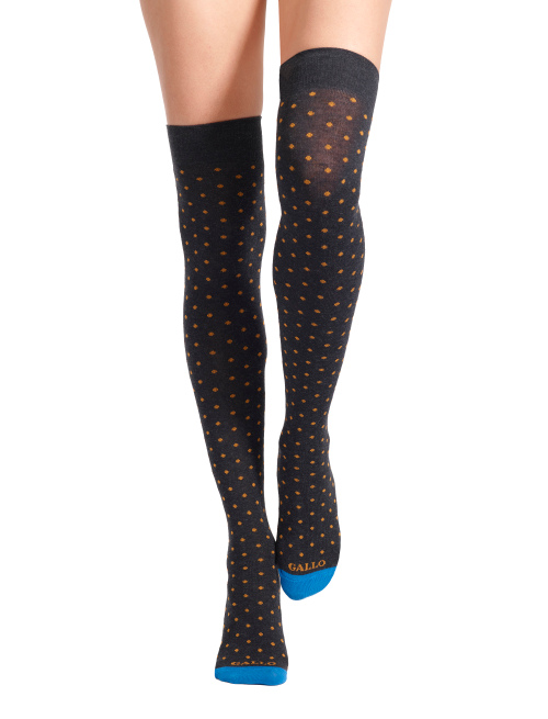 Parigina donna cotone grigio fantasia pois - Parigine | Gallo 1927 - Official Online Shop