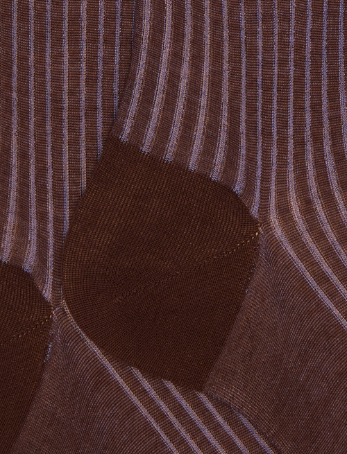 Calze lunghe uomo cotone marrone vanisé - New In | Gallo 1927 - Official Online Shop