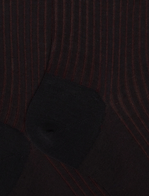 Calze lunghe uomo cotone blu vanisé - Uomo | Gallo 1927 - Official Online Shop