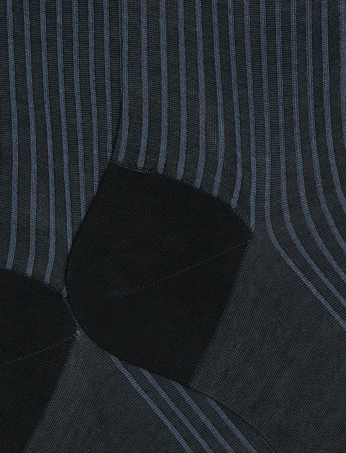Calze corte uomo cotone antracite twin rib - Uomo | Gallo 1927 - Official Online Shop