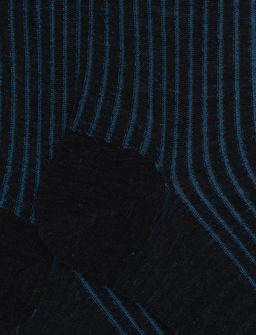 Calze corte uomo lana e cotone grigio vanisé - Uomo | Gallo 1927 - Official Online Shop