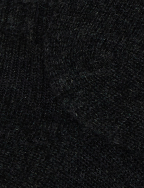 Calze fantasmini uomo cashmere grigio tinta unita - Uomo | Gallo 1927 - Official Online Shop