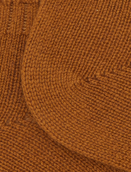 Calze fantasmini uomo cashmere giallo tinta unita - Uomo | Gallo 1927 - Official Online Shop