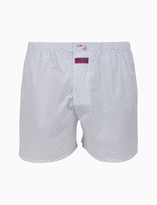 Men's classic white cotton boxer shorts - Special Selection | Gallo 1927 - Official Online Shop