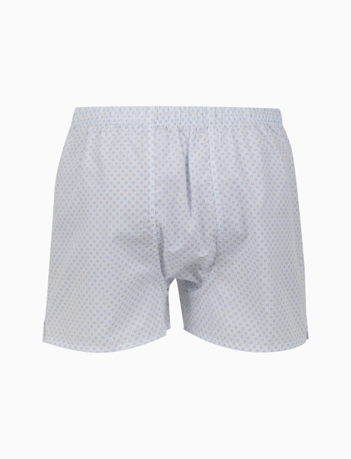 Men's classic white cotton boxer shorts - Special Selection | Gallo 1927 - Official Online Shop