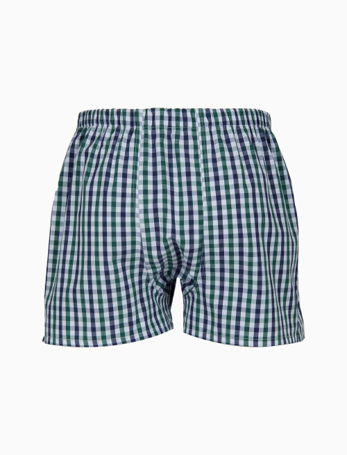 Boxer intimo classico uomo cotone blu - Intimo | Gallo 1927 - Official Online Shop