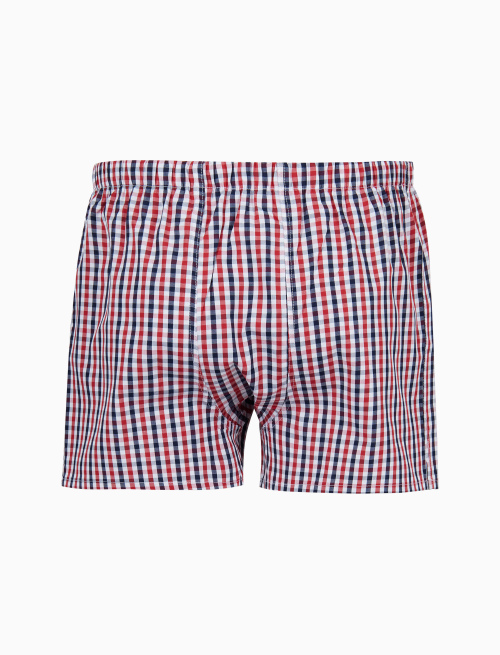 Boxer intimo classico uomo cotone rosso - Intimo | Gallo 1927 - Official Online Shop