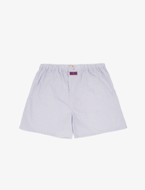 Men's classic hibiscus cotton boxer shorts - Underwear | Gallo 1927 - Official Online Shop
