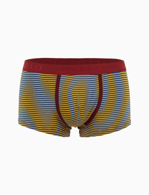Boxer intimo uomo cotone righe windsor blu - Intimo | Gallo 1927 - Official Online Shop