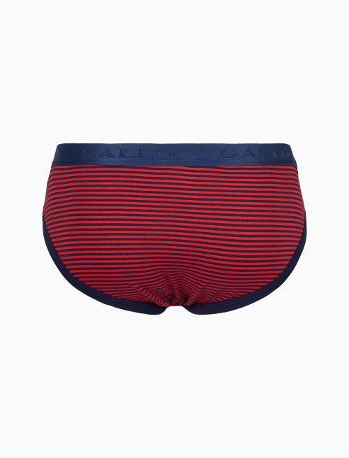 Slip intimo uomo cotone blu righe windsor - Intimo | Gallo 1927 - Official Online Shop