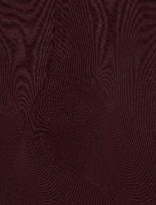 Men's long plain burgundy cotton socks - Man | Gallo 1927 - Official Online Shop