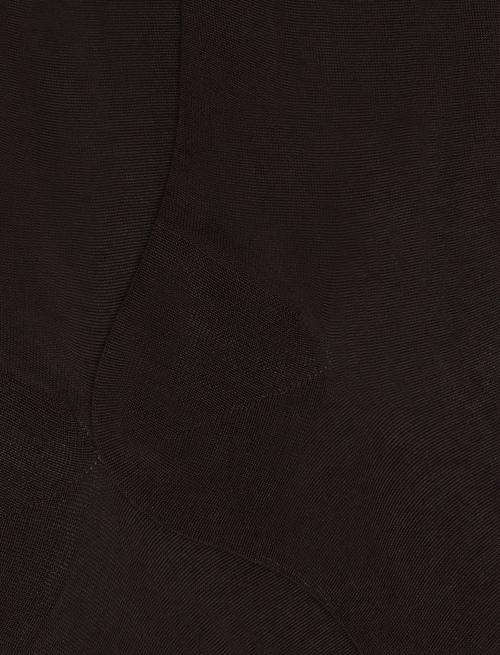 Calze corte uomo cotone marrone tinta unita - Uomo | Gallo 1927 - Official Online Shop