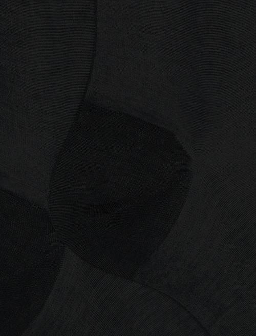 Men's plain cotton long socks grey - Man | Gallo 1927 - Official Online Shop