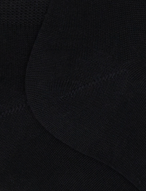 Women's plain black cotton ankle socks - The Classics | Gallo 1927 - Official Online Shop
