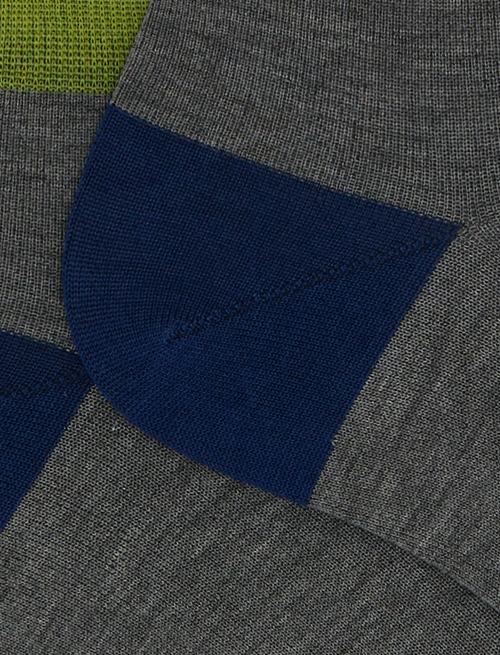 Calze fantasimo uomo cotone tinta unita grigio - Saldi | Gallo 1927 - Official Online Shop