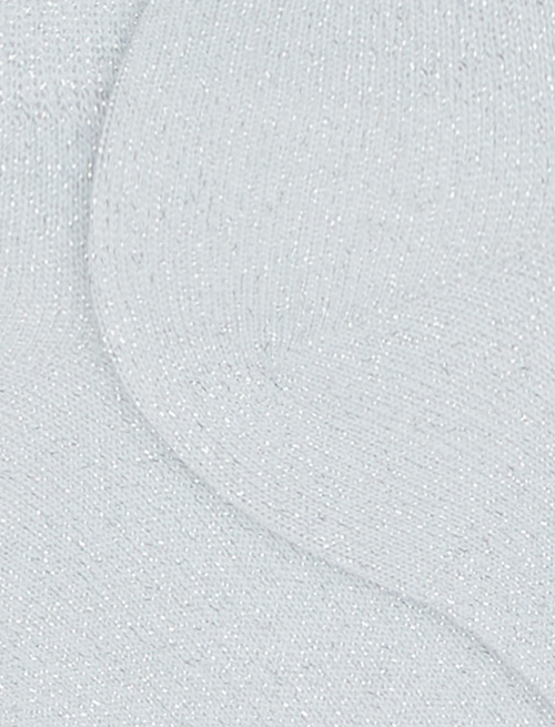 Calze fantasmini donna cotone con effetto scintillante bianco - Calze | Gallo 1927 - Official Online Shop