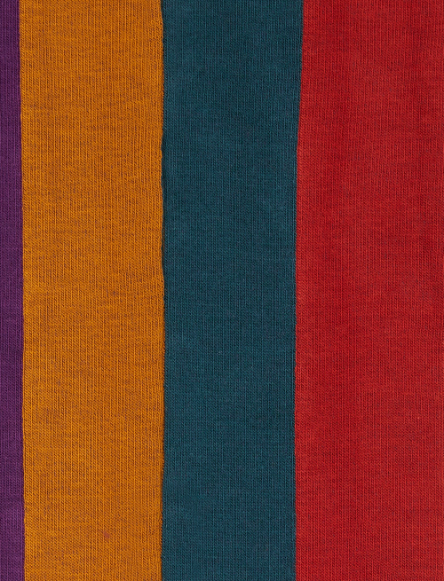 Calze lunghe donna cotone viola fantasia righe verticali di quattro colori - New In | Gallo 1927 - Official Online Shop