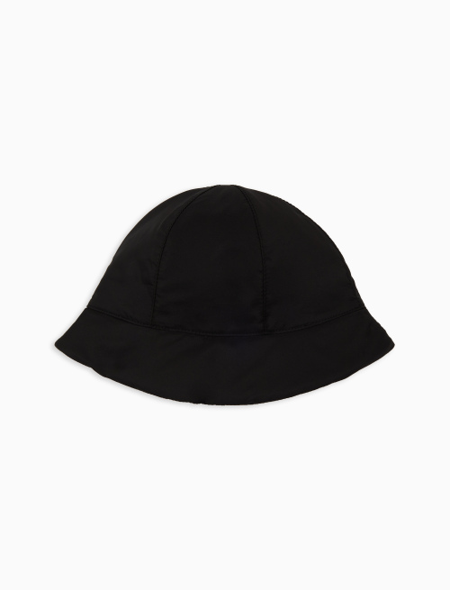 Cappello donna antipioggia nero tinta unita - Copricapo | Gallo 1927 - Official Online Shop
