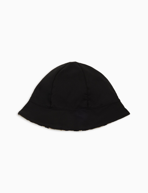 Men's plain black rain hat - Accessories | Gallo 1927 - Official Online Shop