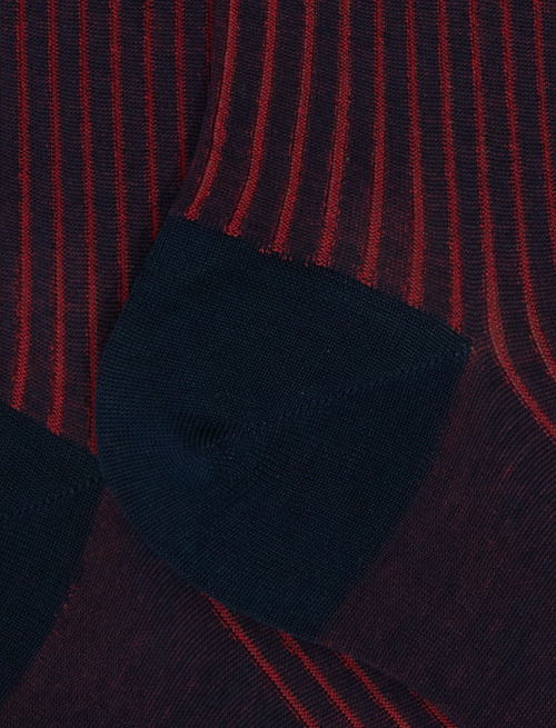 Calze lunghe donna cotone blu vanisé - Vanisé | Gallo 1927 - Official Online Shop