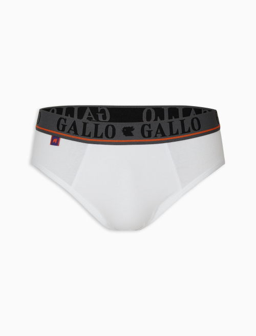 Men's white cotton briefs - Underwear | Gallo 1927 - Official Online Shop