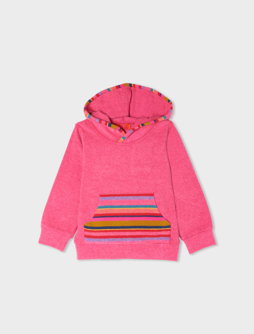 Kids' plain erica fleece hoodie - past season 51 | Gallo 1927 - Official Online Shop