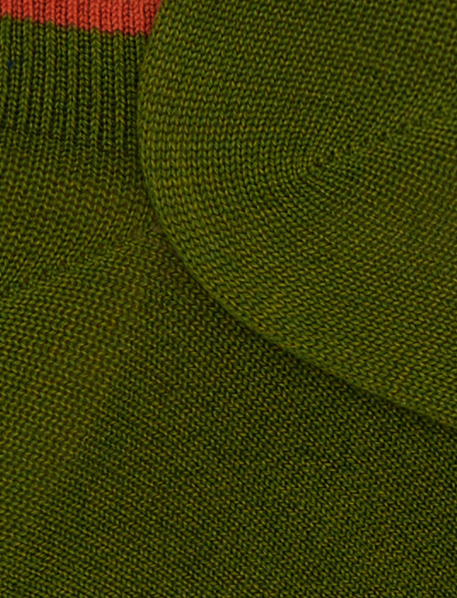 Men's cotton sneakers plain green - New In | Gallo 1927 - Official Online Shop