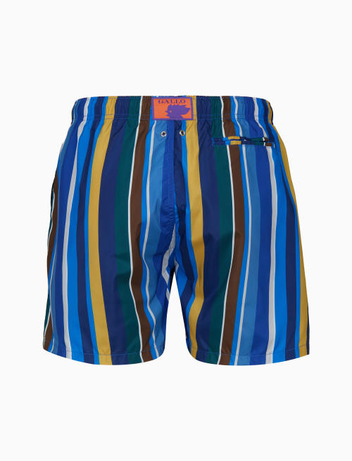 Boxer mare uomo righe multicolor blu | Gallo 1927 - Official Online Shop