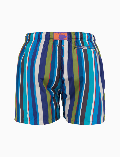 Boxer mare uomo righe multicolor blu - Gift ideas | Gallo 1927 - Official Online Shop