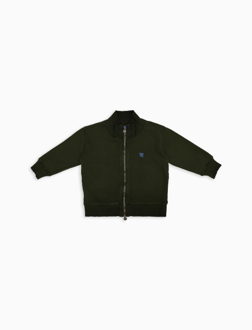 Kids' plain green sweatshirt - Clothing | Gallo 1927 - Official Online Shop