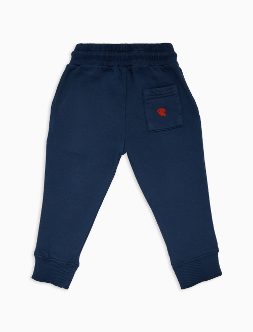 Kids' plain blue trousers - Black Friday Kids | Gallo 1927 - Official Online Shop