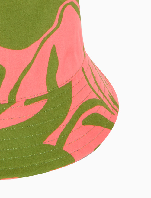 Cappello pioggia unisex fantasia fiori rosa - Copricapo | Gallo 1927 - Official Online Shop