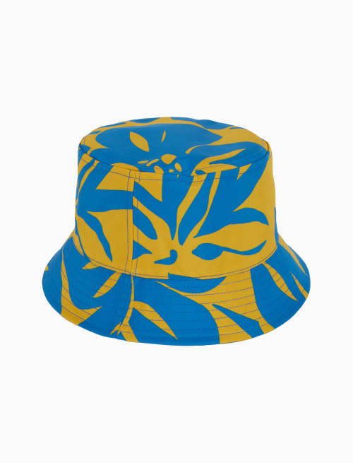 Cappello pioggia unisex fantasia fiori giallo - Copricapo | Gallo 1927 - Official Online Shop