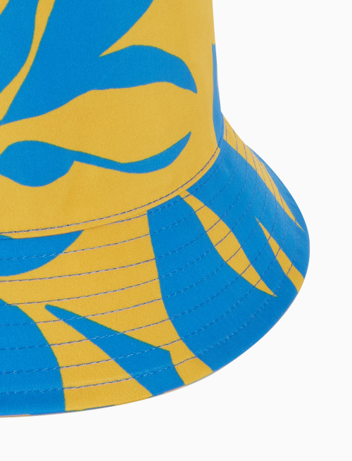 Cappello pioggia unisex fantasia fiori giallo - Copricapo | Gallo 1927 - Official Online Shop