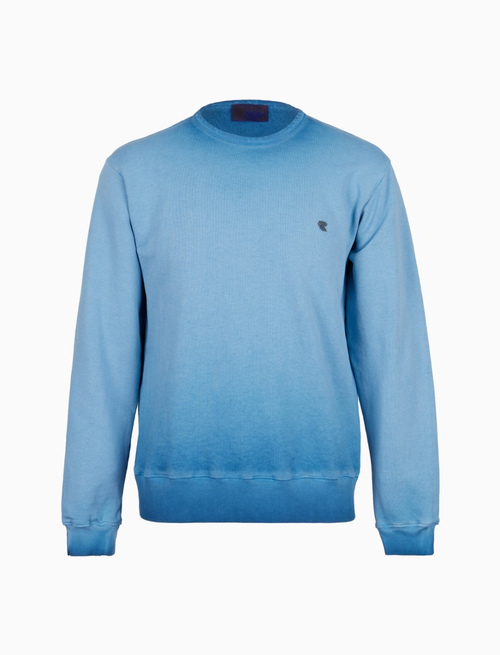 Unisex plain dyed crew-neck cotton sweatshirt - Lifestyle | Gallo 1927 - Official Online Shop